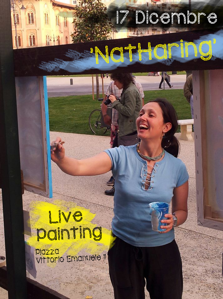 NATHARING 17 Dic LIVE PAINTING